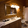 Oak's en-suite spacious bathroom with luxury BVLGARI spa bath products